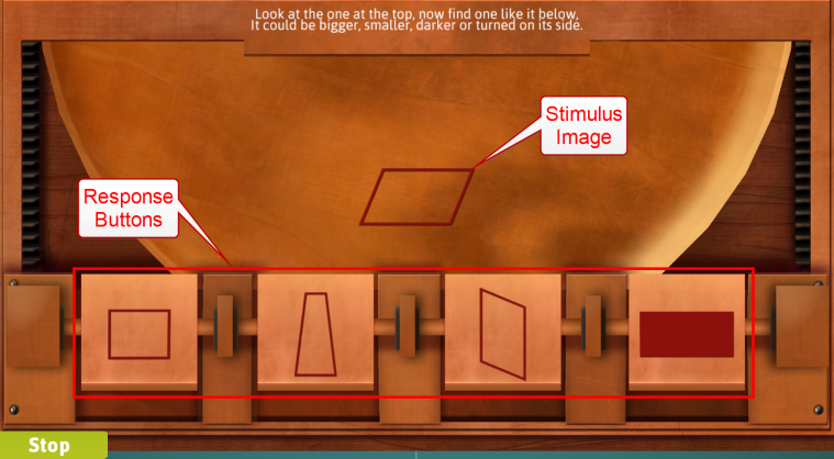 Visual Perception Sub Test - Form Constancy